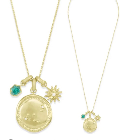 Kendra Scott Jewelry - Kendra Scott 14K Gold Plated Capricorn Necklace